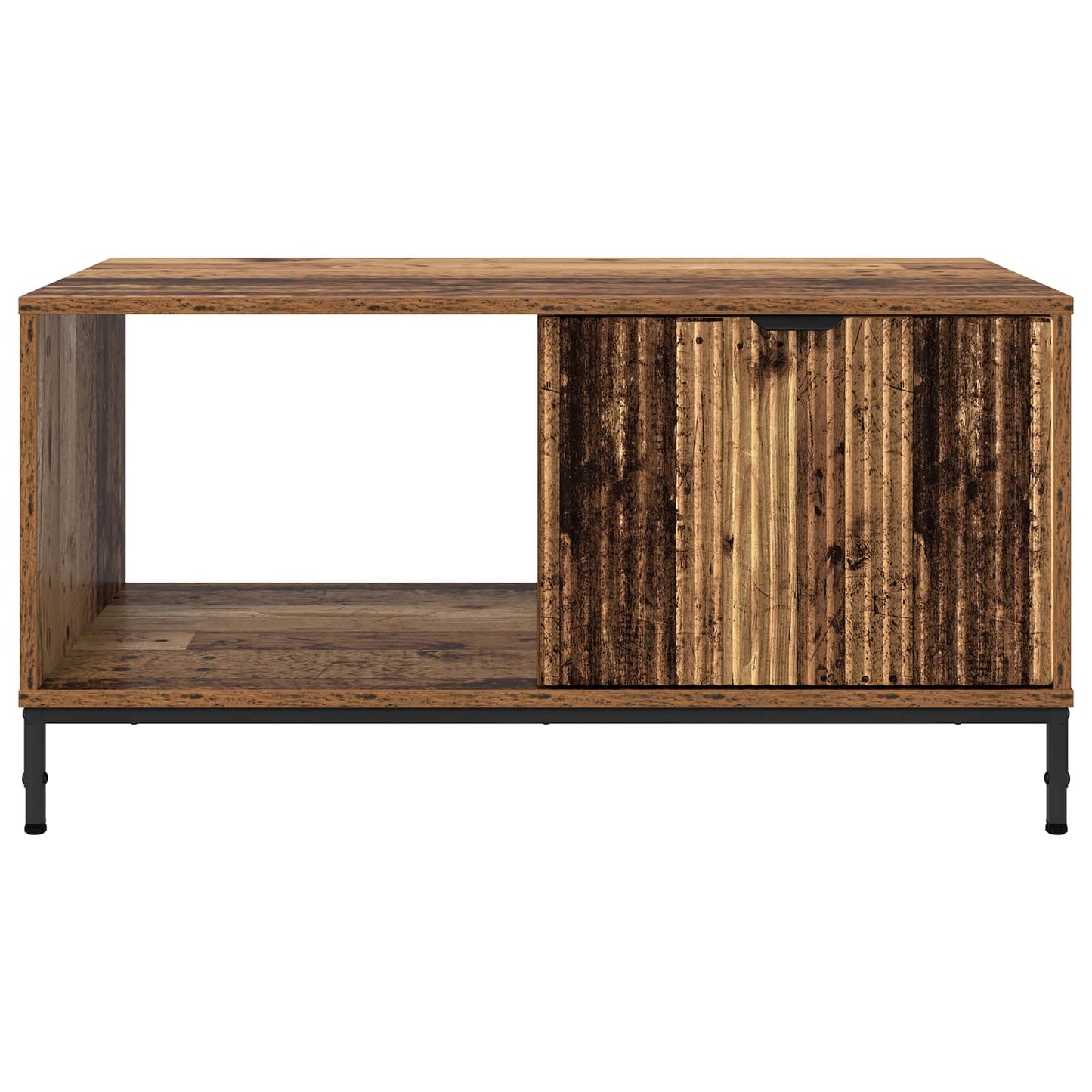 Kaffebord med skuff Gammelt tre 90 x 49 x 46 cm Konstruert tre