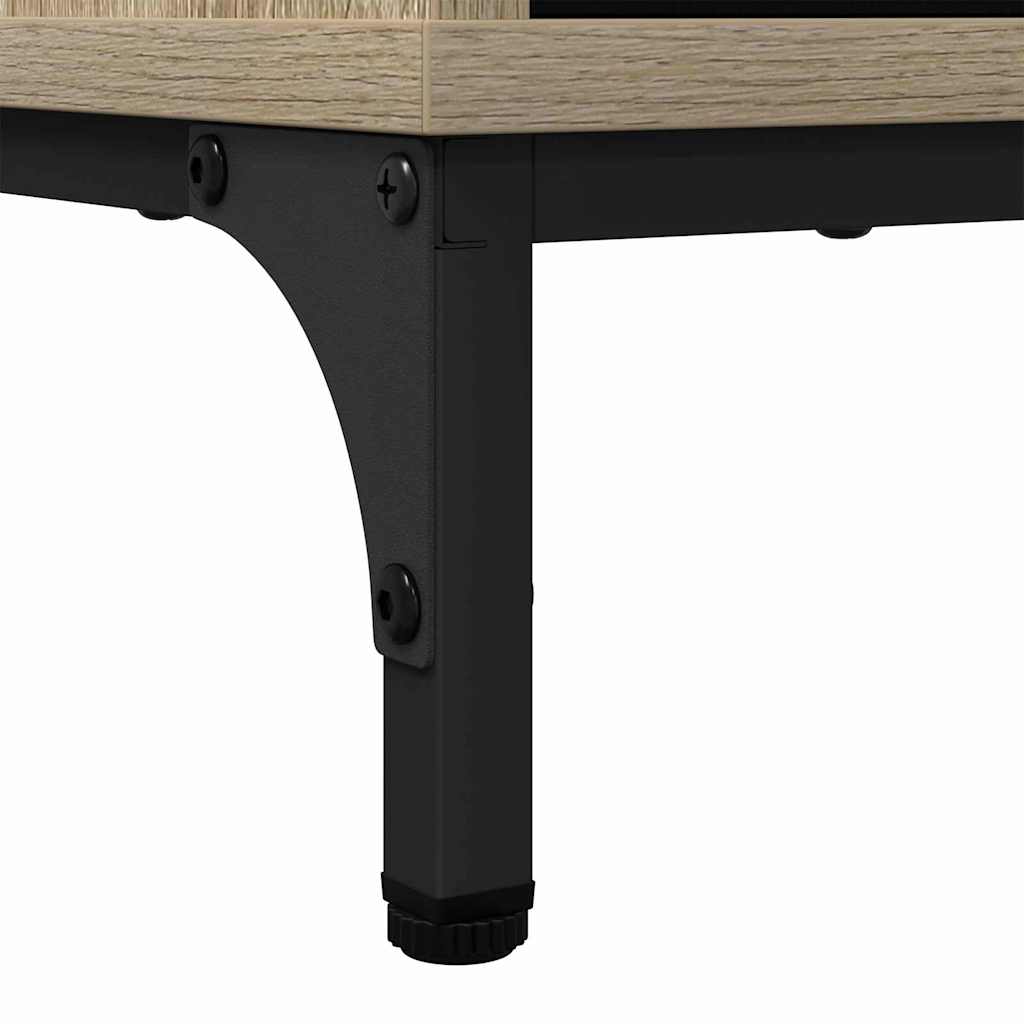 Serviesskap Sonoma eik 89,5 x 33 x 82 cm Konstruert tre