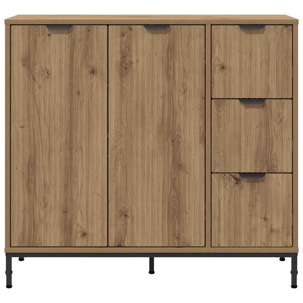 Serviesskap Artisan Eik 89,5 x 33 x 82 cm Konstruert tre
