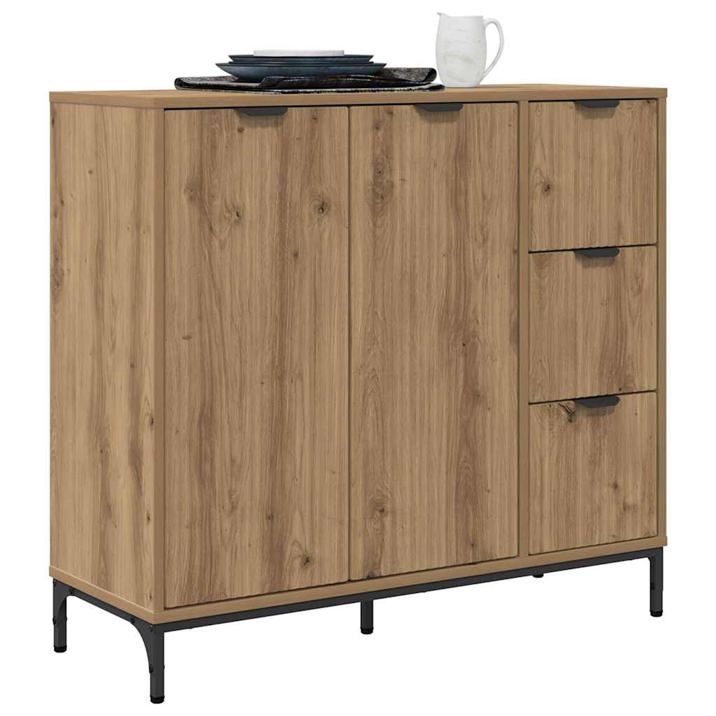 Serviesskap Artisan Eik 89,5 x 33 x 82 cm Konstruert tre