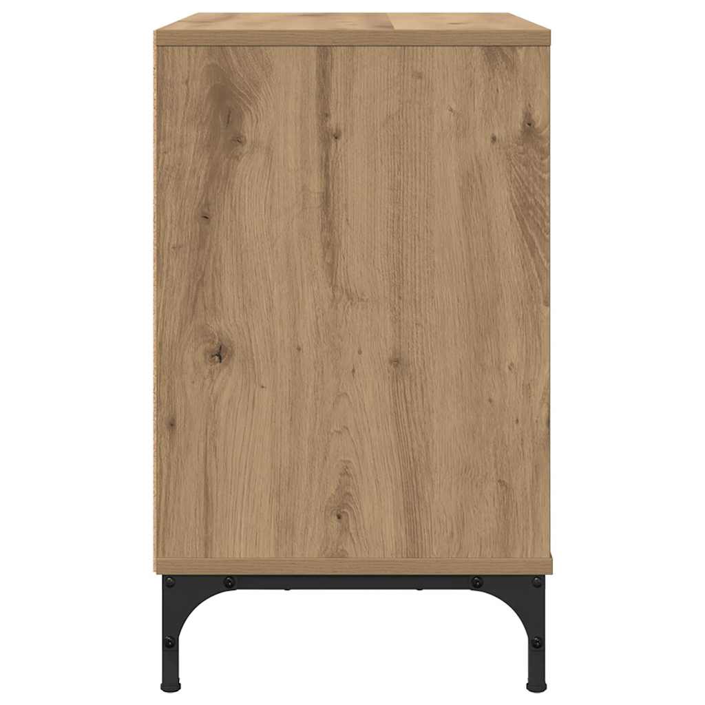 Nattbord med skuff artisan eik 63,5 x 36 x 61 cm Konstruert tre