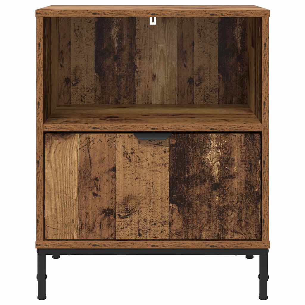 Nattbordskap Gammelt tre 49 x 36 x 61 cm Konstruert tre