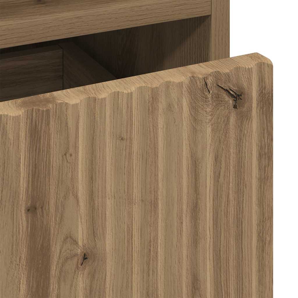 Nattbordskap artisan eik 49 x 36 x 61 cm Konstruert tre