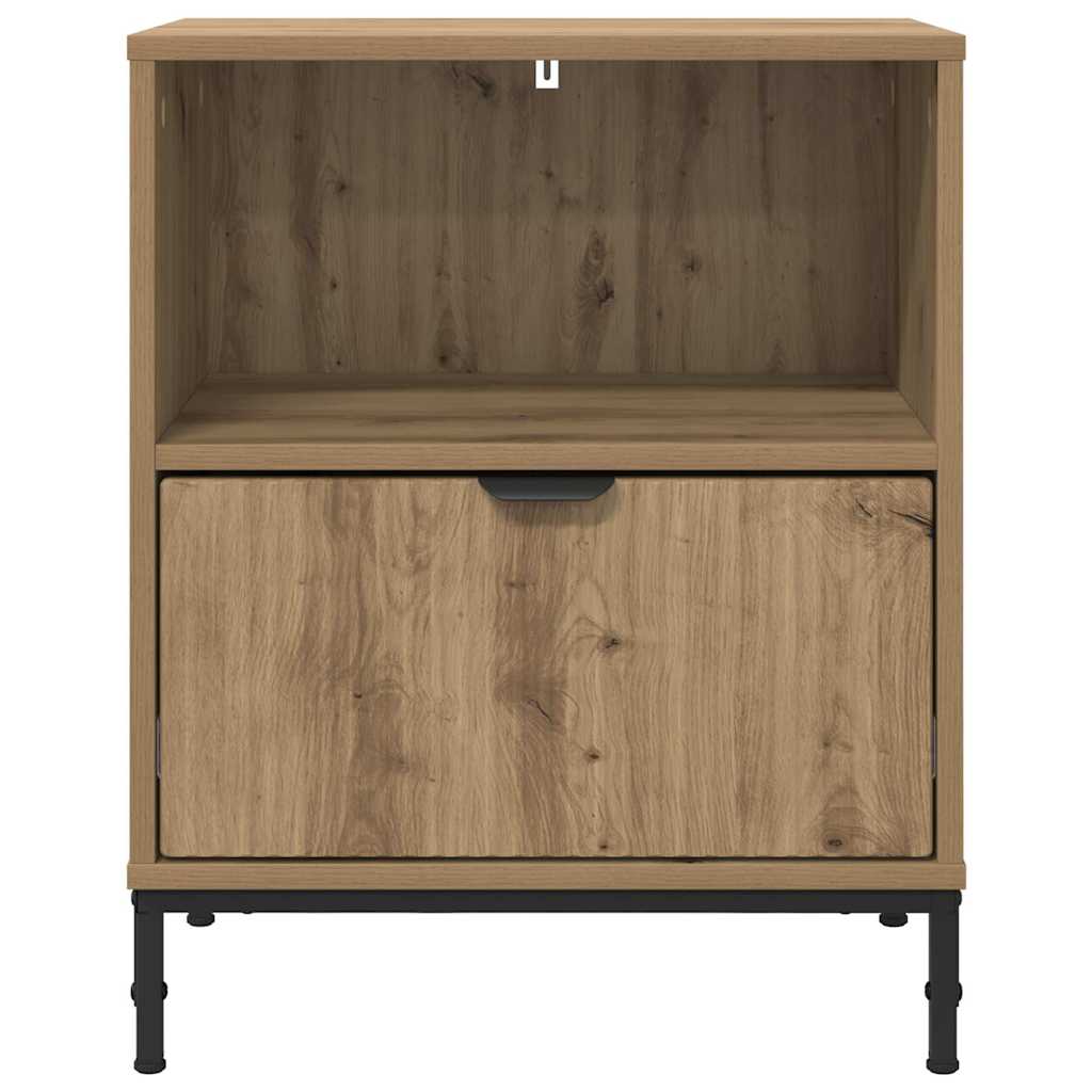 Nattbordskap artisan eik 49 x 36 x 61 cm Konstruert tre