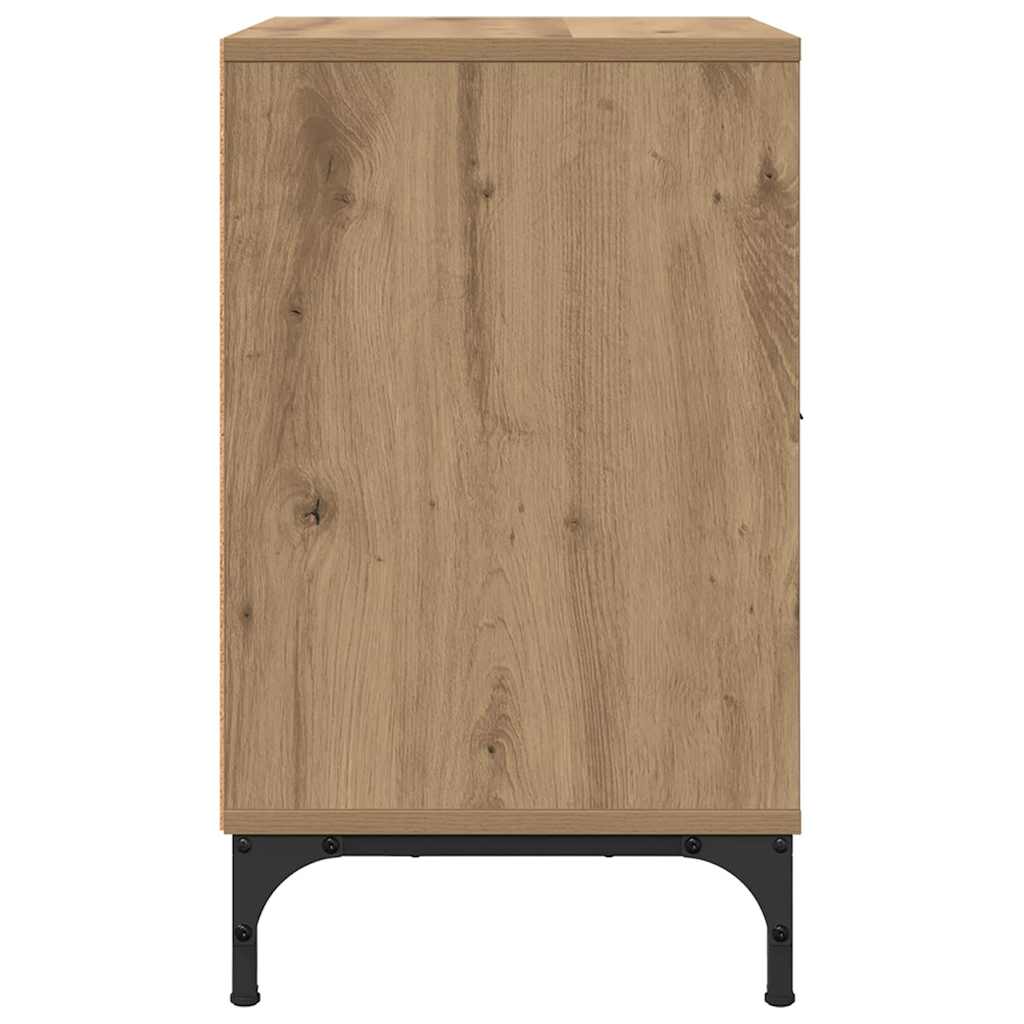 Nattbordskap artisan eik 49 x 36 x 61 cm Konstruert tre