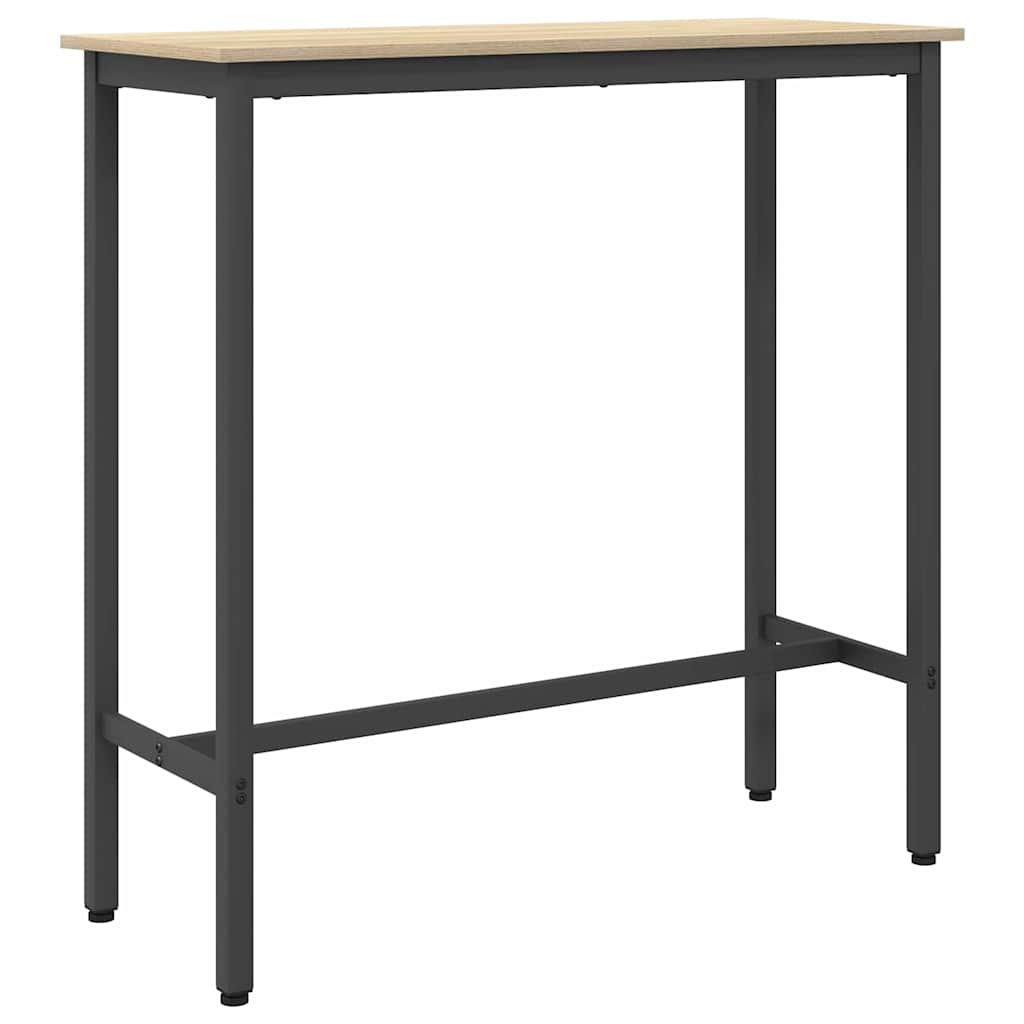 bord Sonoma eik 100 x 40 x 100,5 cm Konstruksjonsvirke og stål