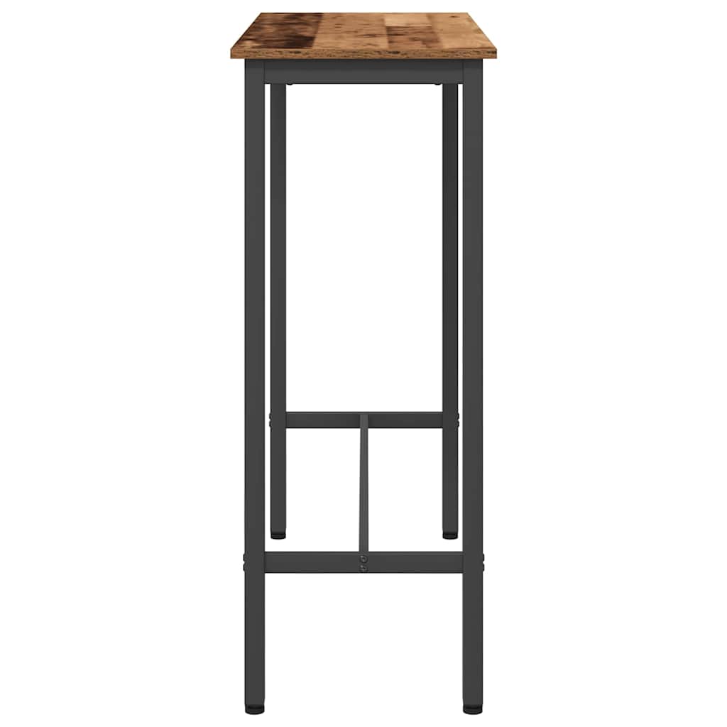 bord Gammelt tre 100 x 40 x 100,5 cm Konstruksjonsvirke og stål