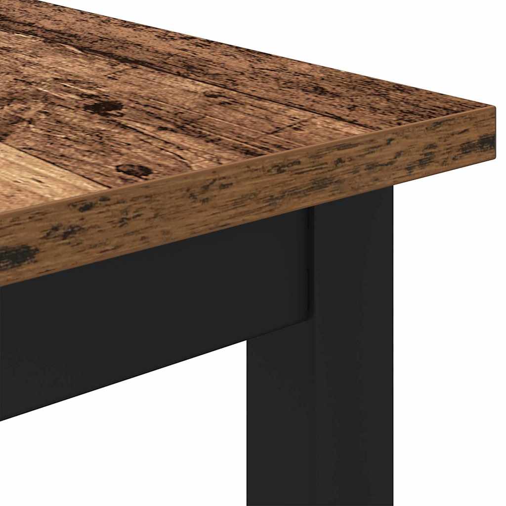bord Gammelt tre 100 x 50 x 76,5 cm Konstruksjonsvirke og stål