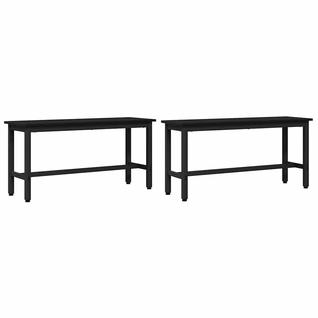 Spisebenk 100 x 32,5 x 48,5 cm 2 stk.