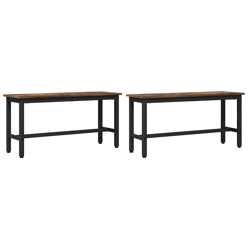 Spisebenk 100 x 32,5 x 48,5 cm 2 stk.