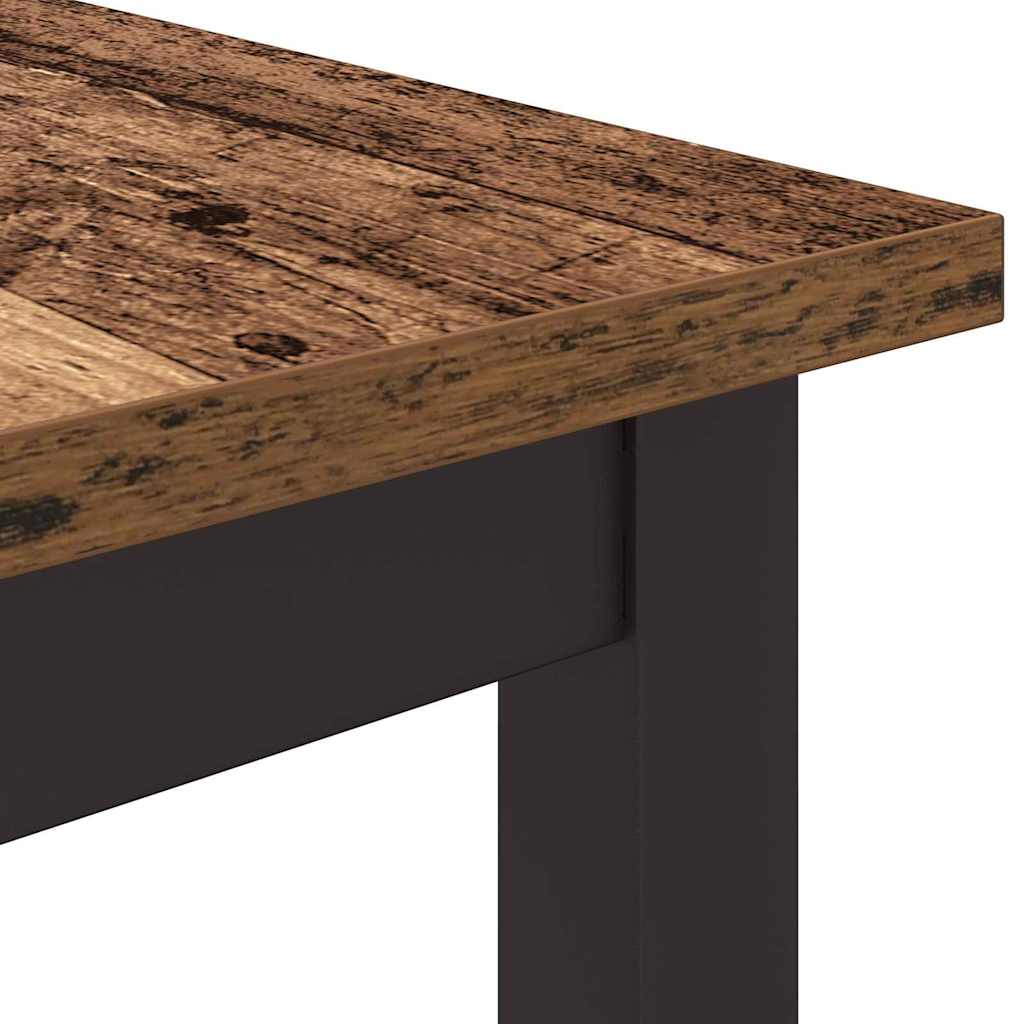 bord Gammelt tre 100 x 50 x 76,5 cm Konstruksjonsvirke og stål