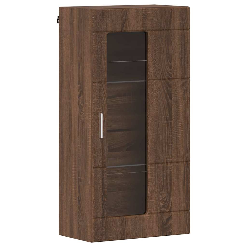 Tre skap med lagring Brun Eik 50 x 29 x 100 cm Konstruert tre