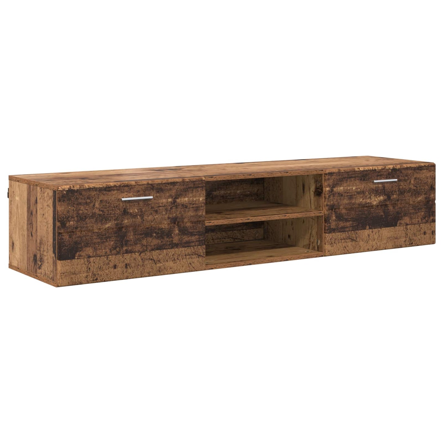 Tre skap med skuff Gammelt tre 150 x 39 x 30 cm Konstruert tre