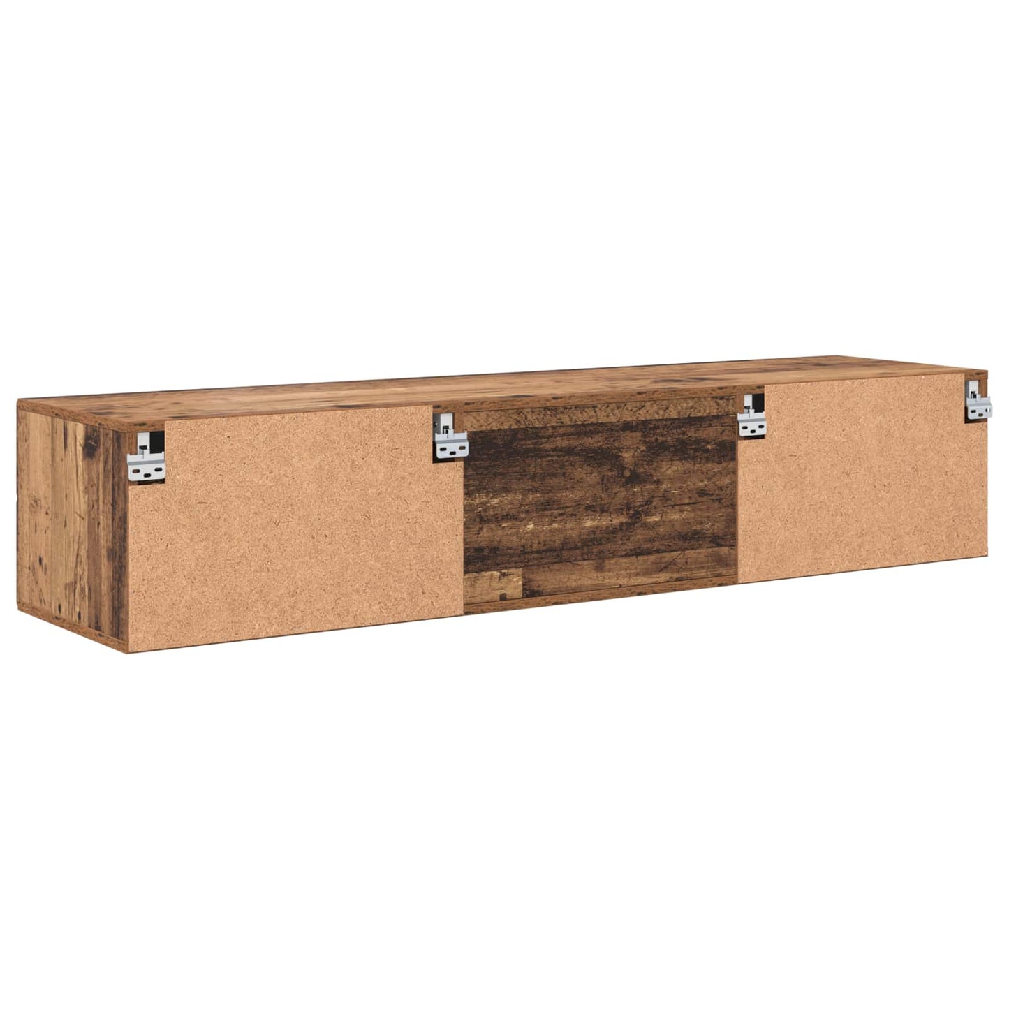 Tre skap med skuff Gammelt tre 150 x 39 x 30 cm Konstruert tre