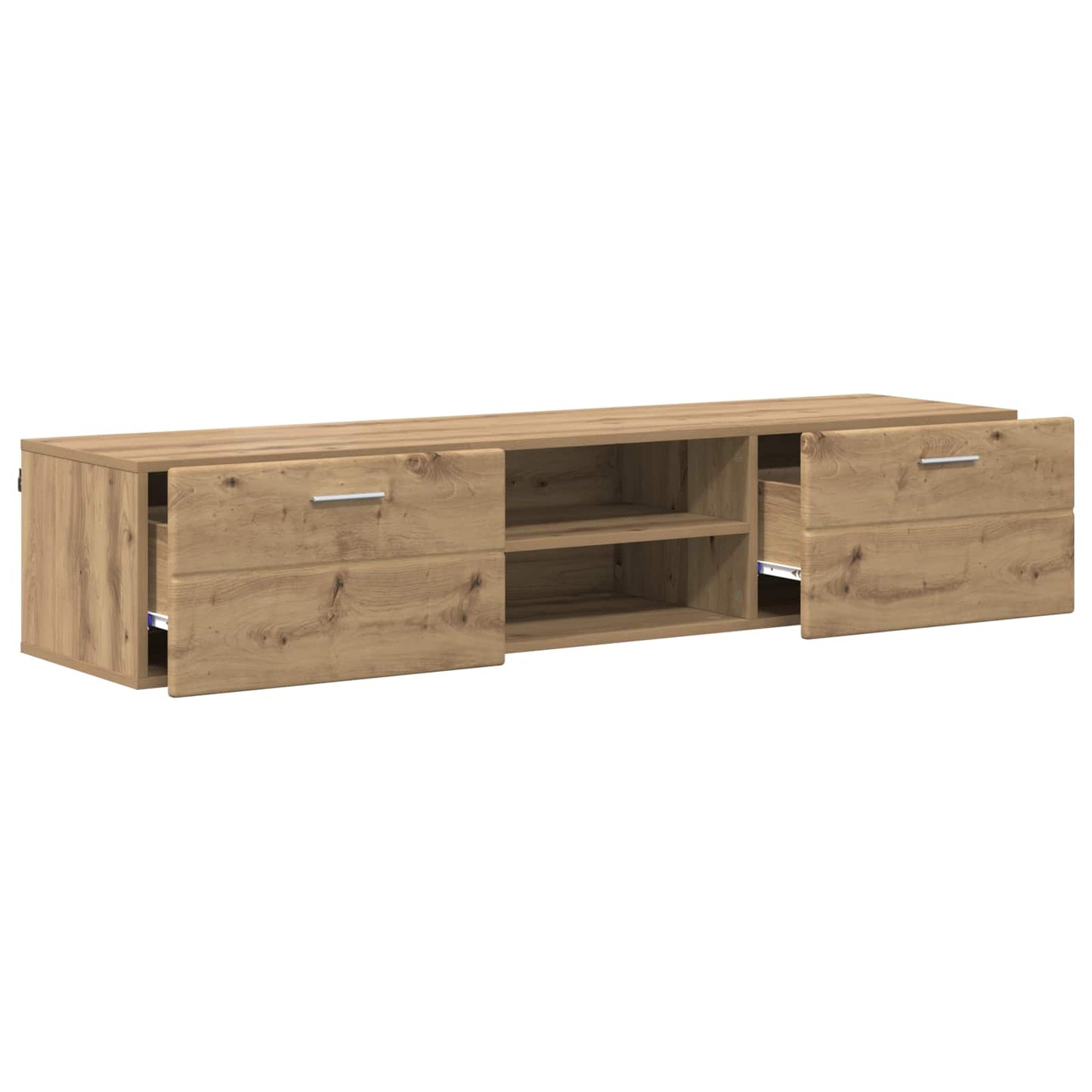 Tre skap med skuff Artisan Eik 150 x 39 x 30 cm Konstruert tre