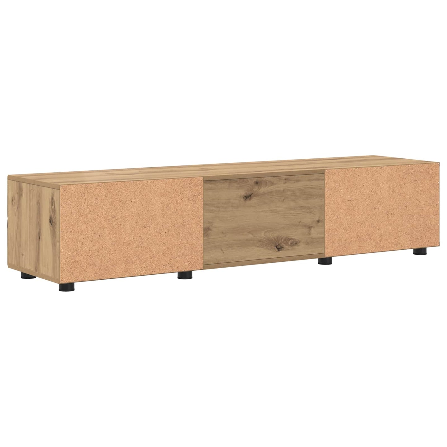 Tre skap med skuff Artisan Eik 150 x 39 x 30 cm Konstruert tre