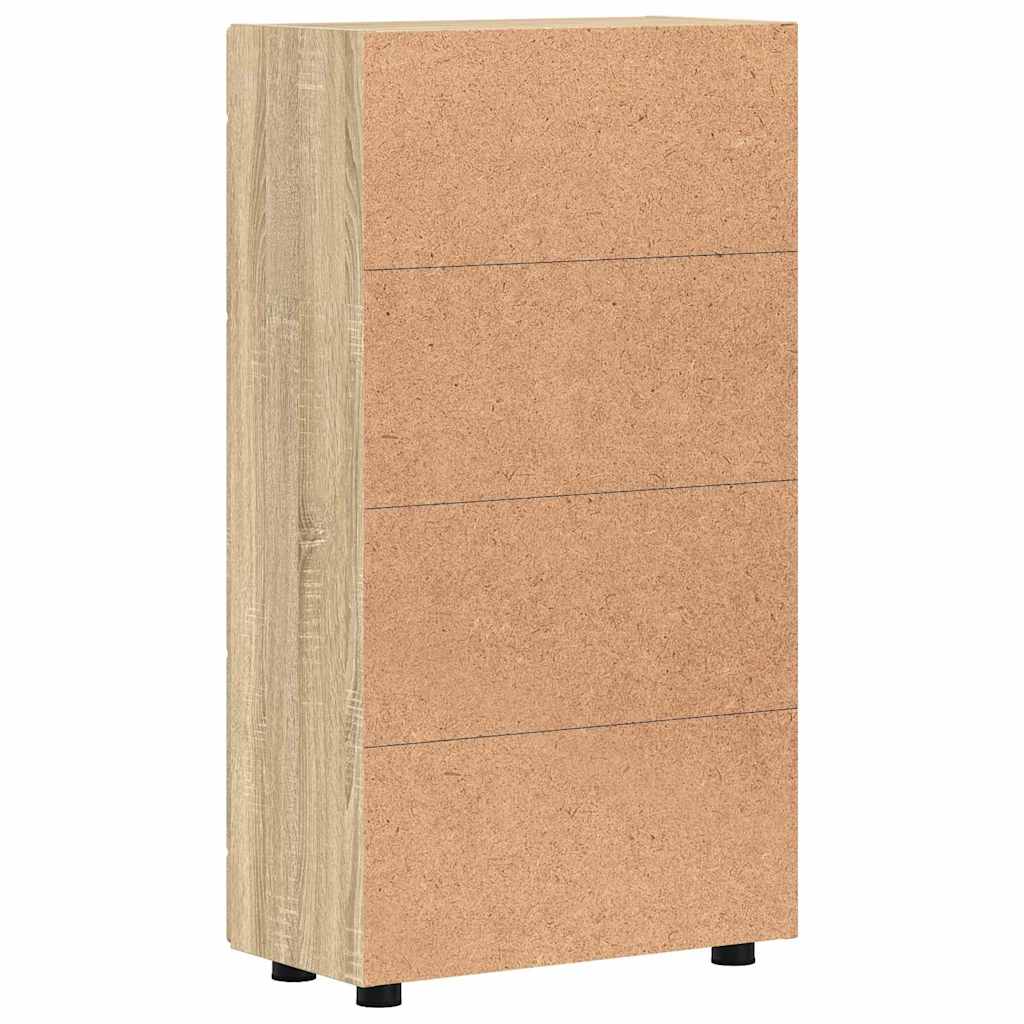 Serviesskap FLORIN Sonoma eik 55,5 x 29 x 100 cm Konstruert tre