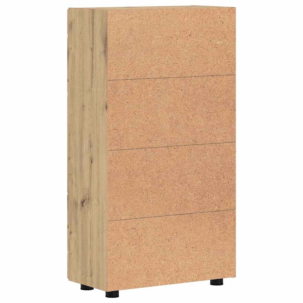 Serviesskap med hylle FLORIN Artisan Eik 55,5 x 29 x 100 cm