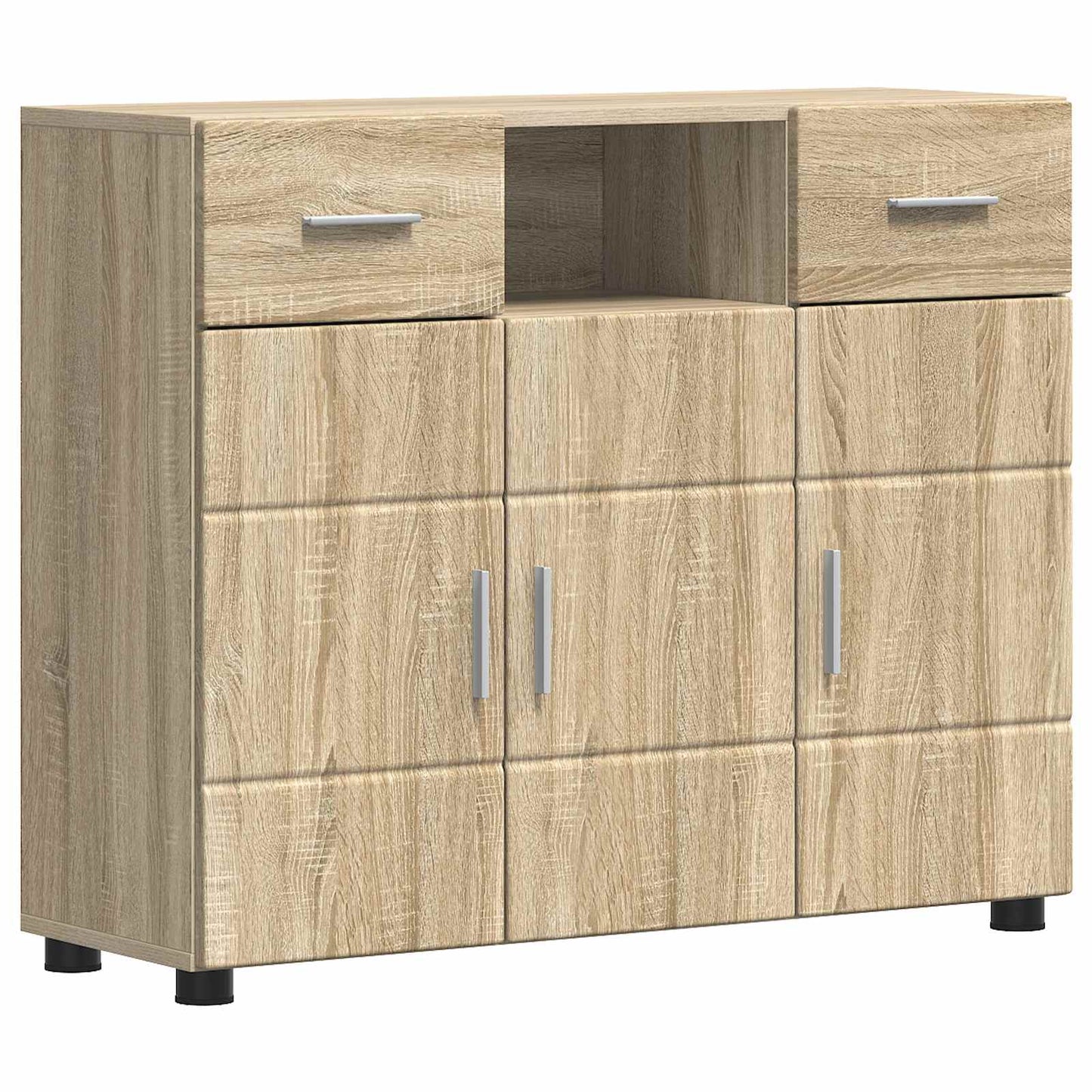 Tre skap Sonoma eik 88,5 x 30,5 x 73 cm Konstruert tre