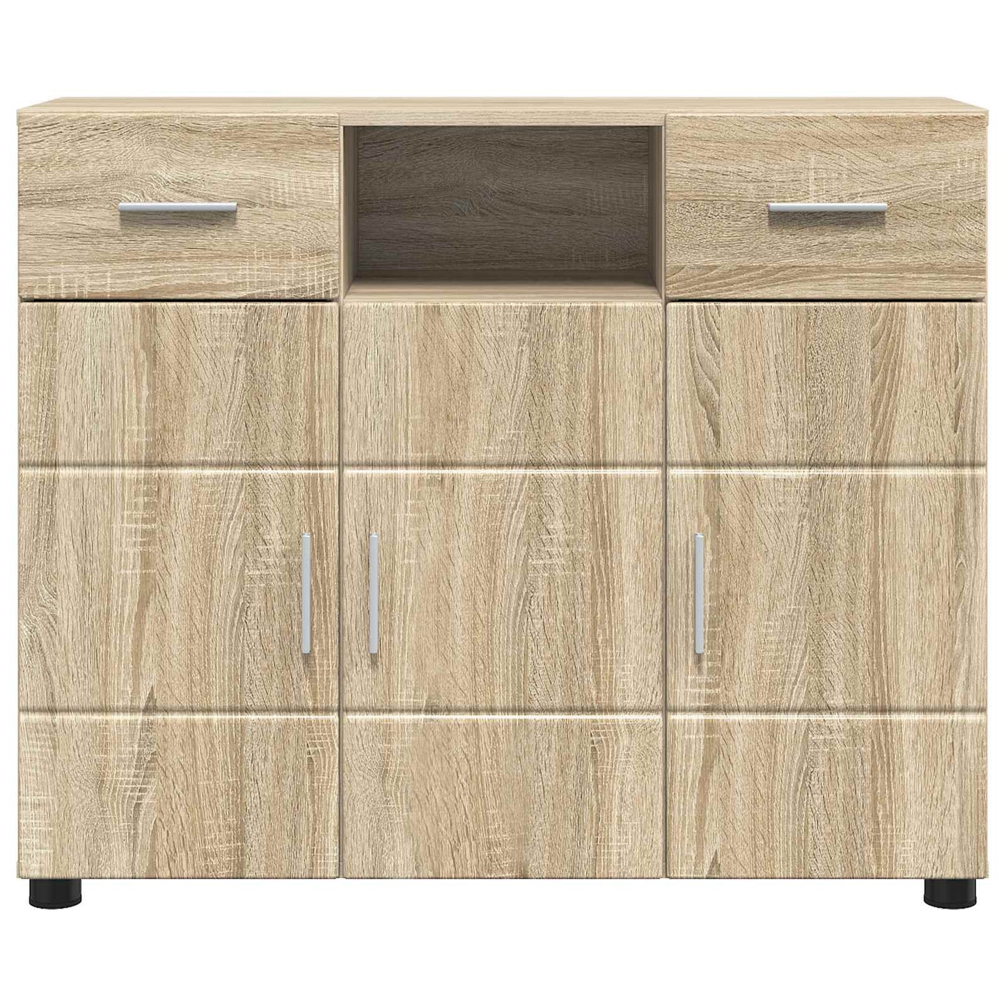 Tre skap Sonoma eik 88,5 x 30,5 x 73 cm Konstruert tre