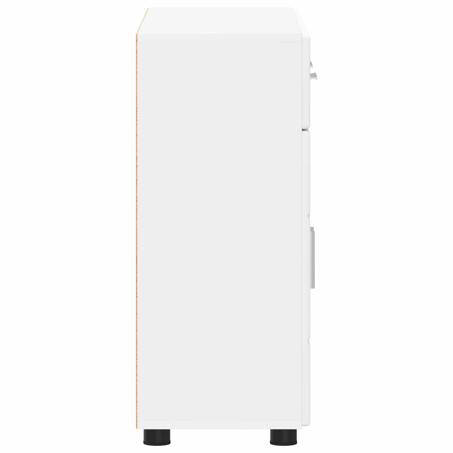 Serviesskap FLORIN 88,5 x 30,5 x 73 cm Hvit Konstruert tre