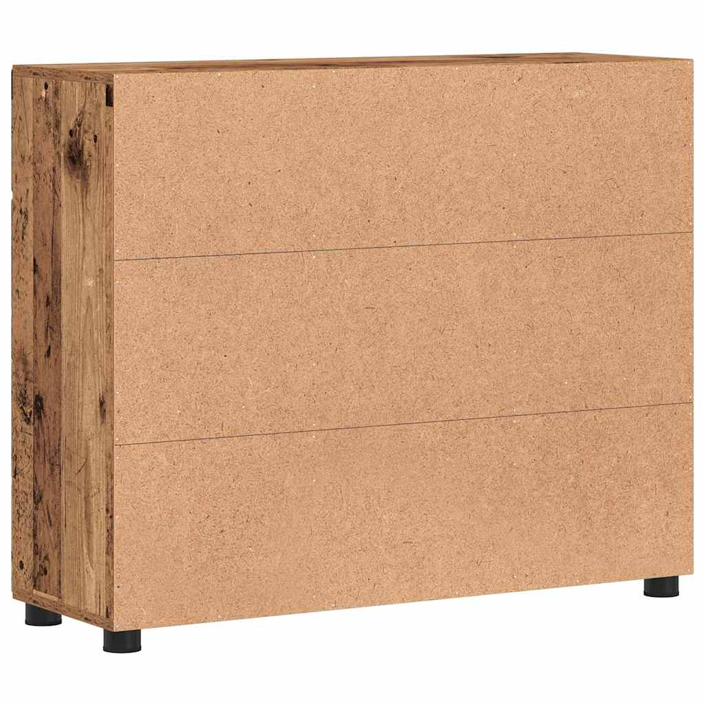 Serviesskap FLORIN 88,5 x 30,5 x 73 cm Gammelt tre