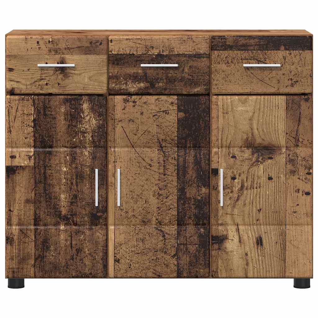 Serviesskap FLORIN 88,5 x 30,5 x 73 cm Gammelt tre