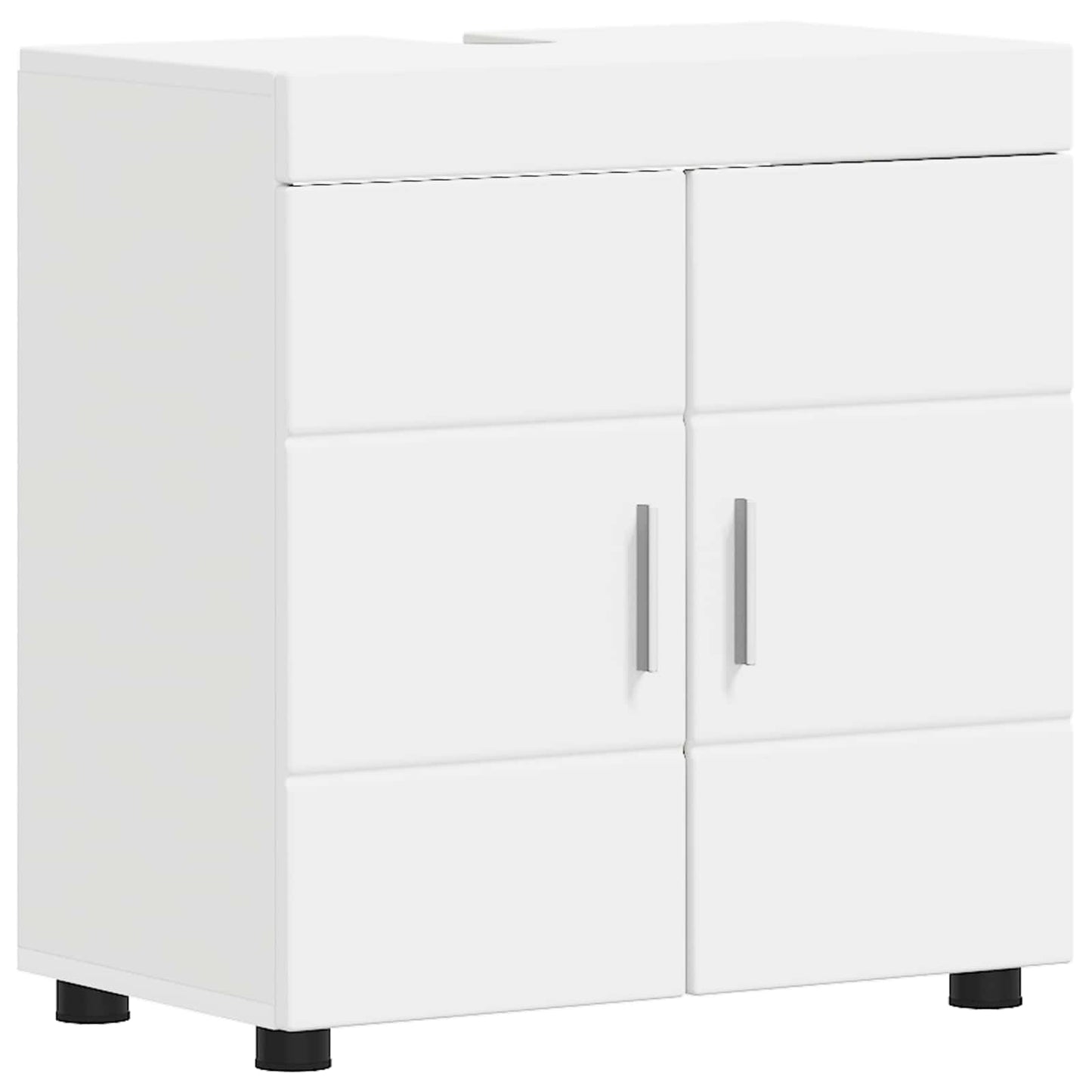 Baderomsskapsett TULUM Hvit 60 x 34 x 63 cm Konstruert tre
