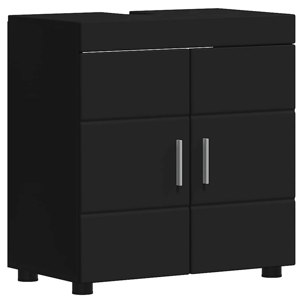 Bad vaskeskap TULUM Svart 60 x 34 x 63 cm Konstruert tre