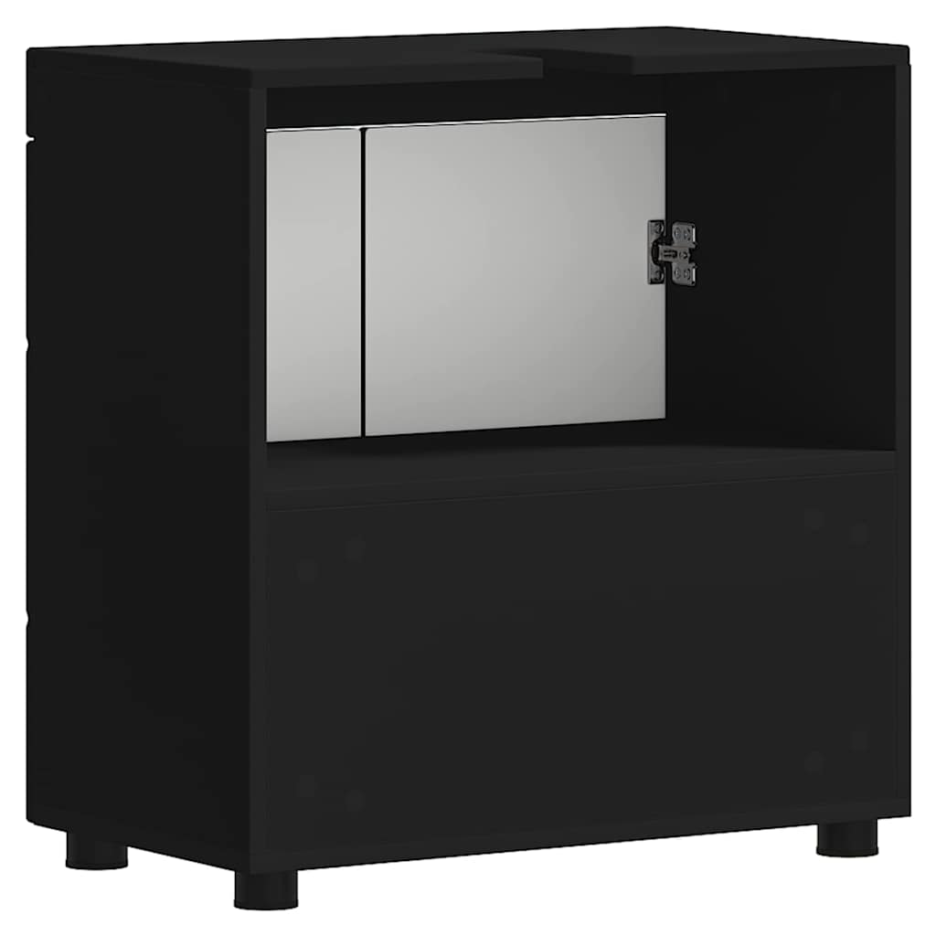 Bad vaskeskap TULUM Svart 60 x 34 x 63 cm Konstruert tre