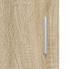 Bad vaskeskap TULUM Sonoma eik 60 x 34 x 63 cm Konstruert tre