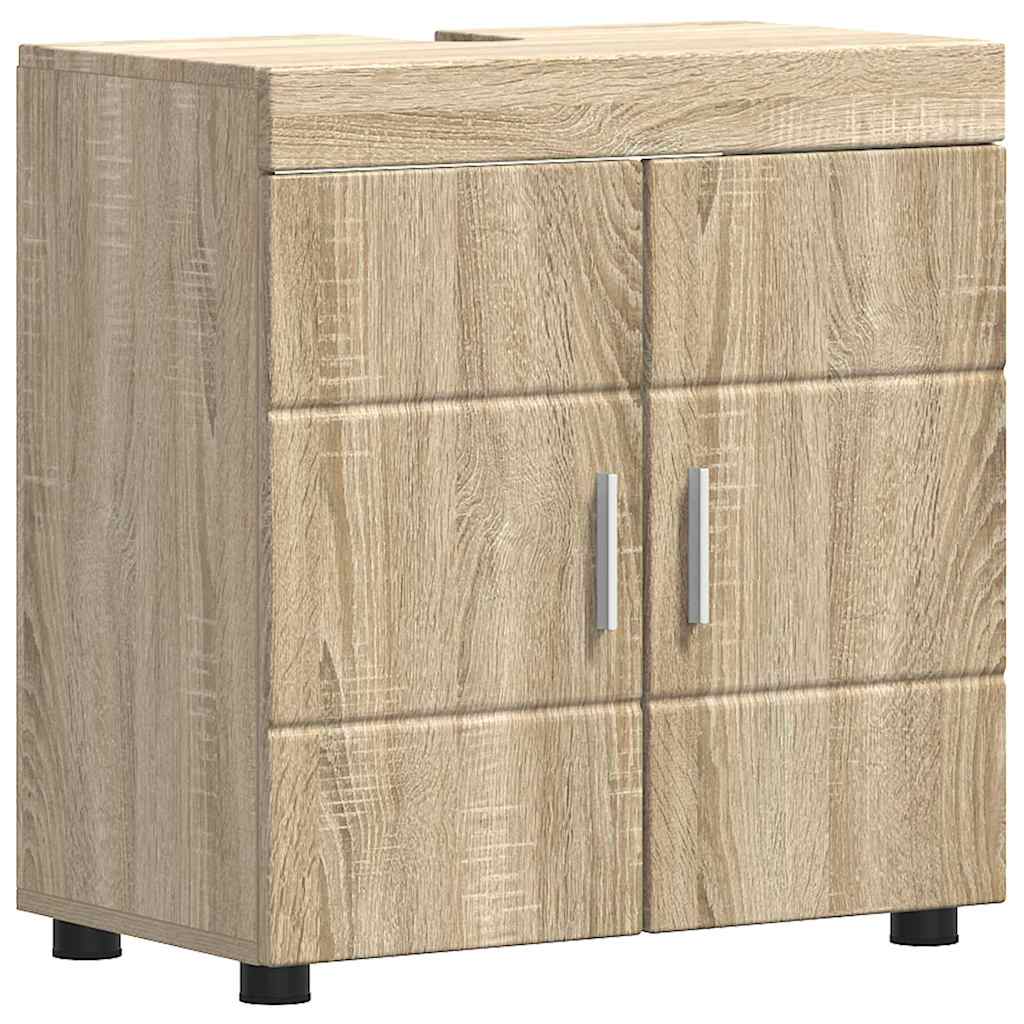Bad vaskeskap TULUM Sonoma eik 60 x 34 x 63 cm Konstruert tre