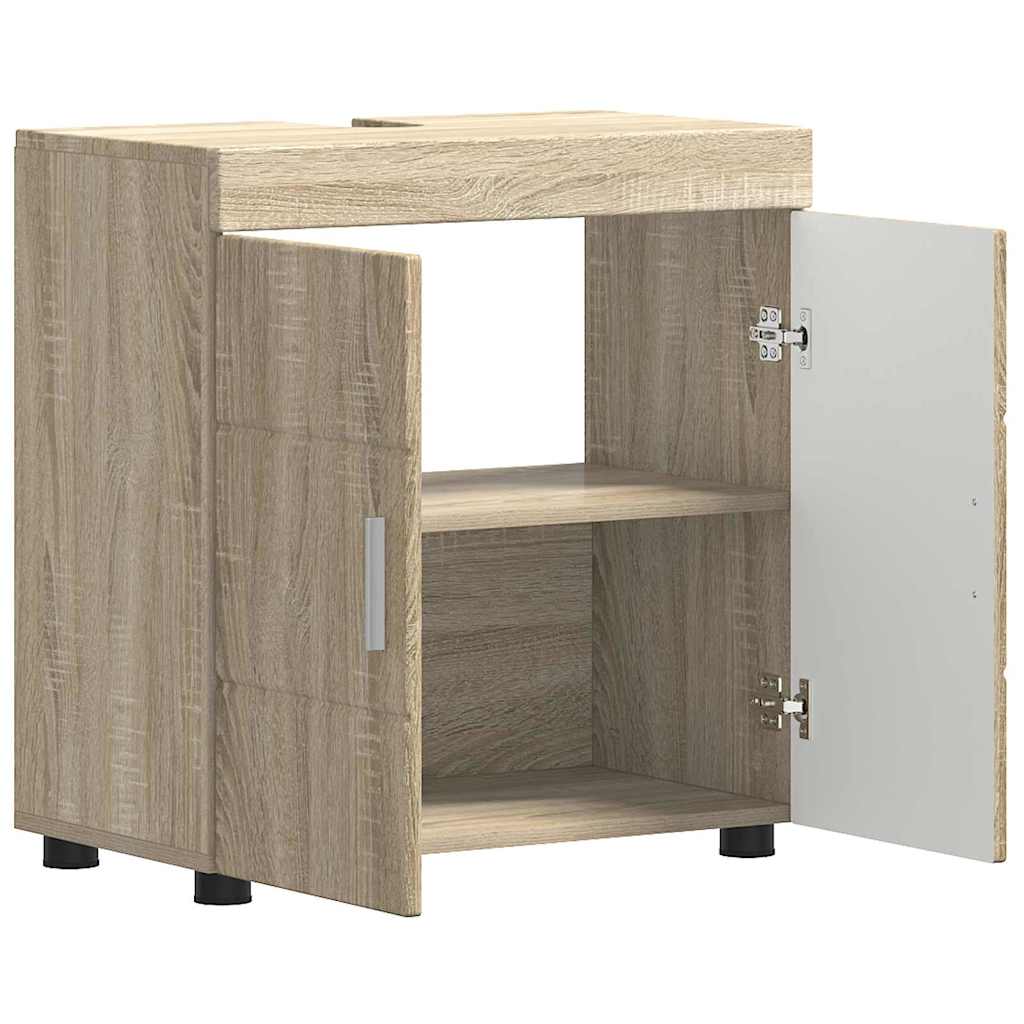 Bad vaskeskap TULUM Sonoma eik 60 x 34 x 63 cm Konstruert tre