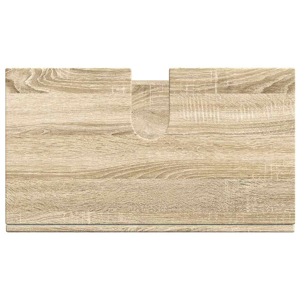 Bad vaskeskap TULUM Sonoma eik 60 x 34 x 63 cm Konstruert tre