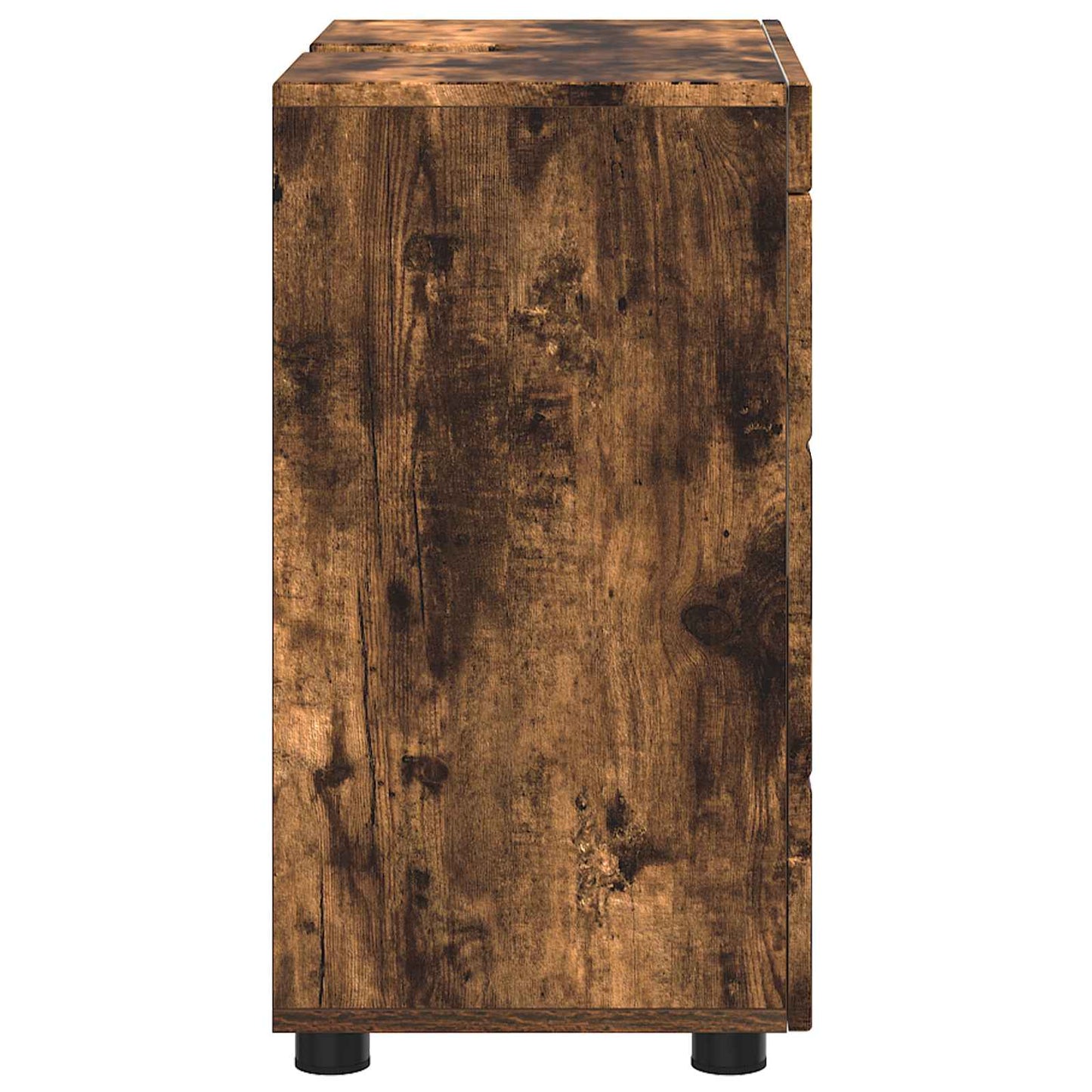 Baderomsskapsett TULUM Røkt eik 60 x 34 x 63 cm Konstruert tre