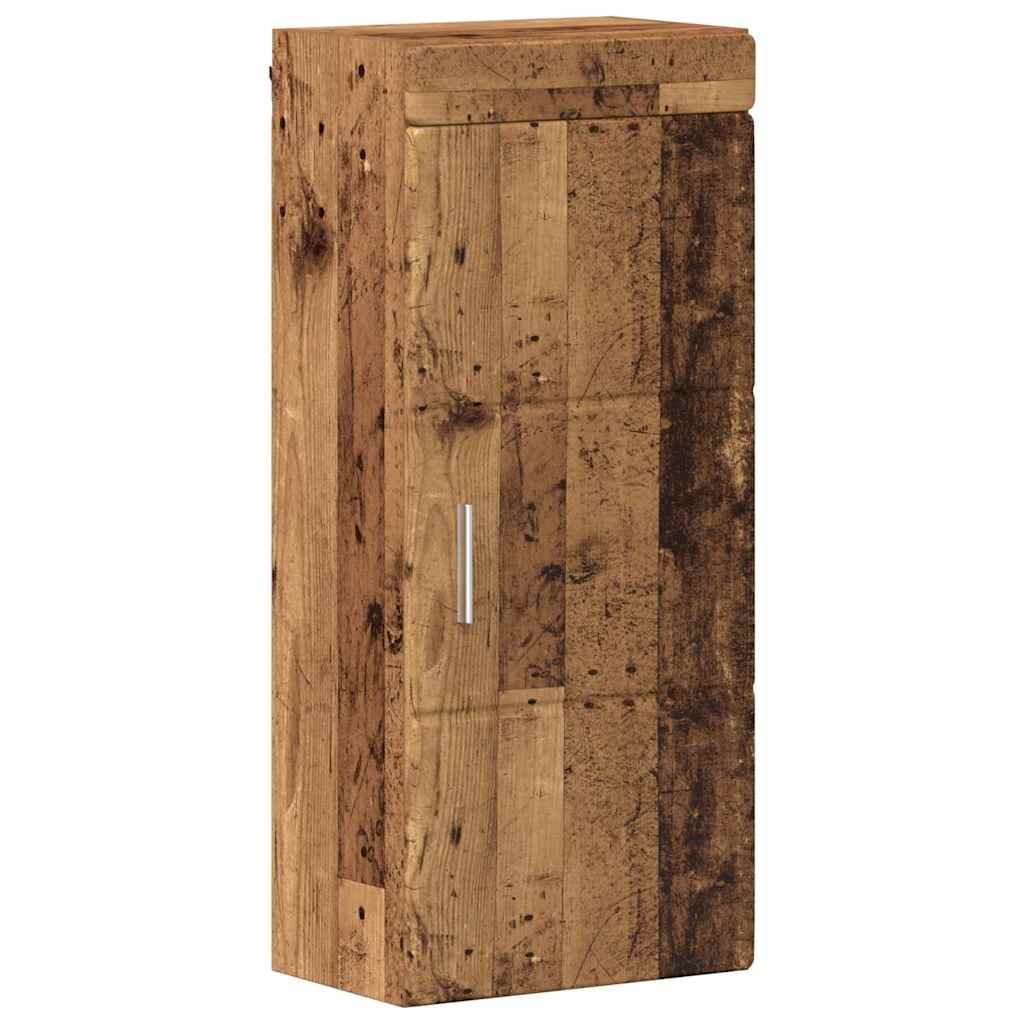 Baderom veggskap med hylle TULUM Gammelt tre 37 x 24,5 x 86 cm