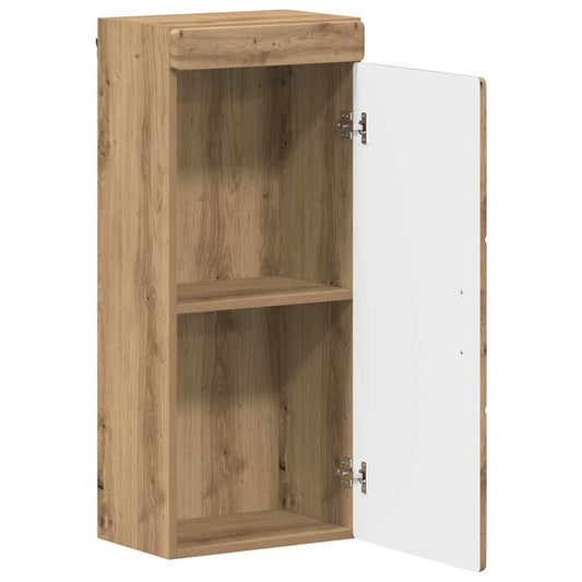Baderom veggskap med hylle TULUM Artisan Eik 37 x 24,5 x 86 cm