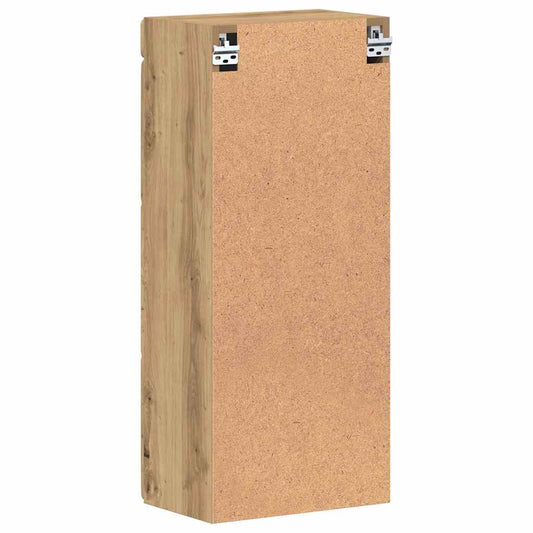 Baderom veggskap med hylle TULUM Artisan Eik 37 x 24,5 x 86 cm
