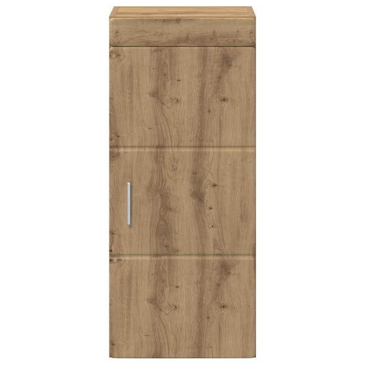 Baderom veggskap med hylle TULUM Artisan Eik 37 x 24,5 x 86 cm