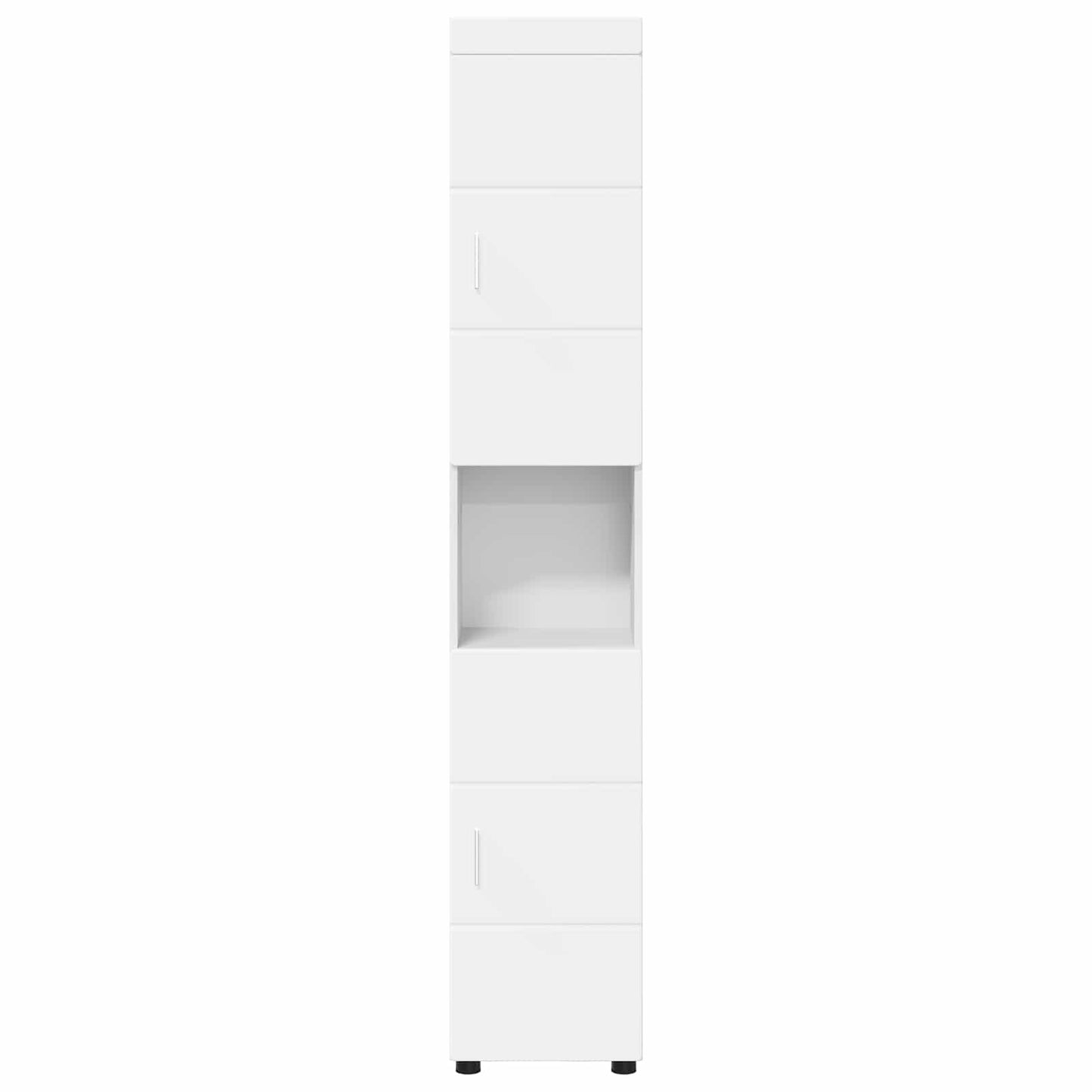 Baderomsskapsett TULUM Hvit 37 x 31,5 x 203 cm Konstruert tre