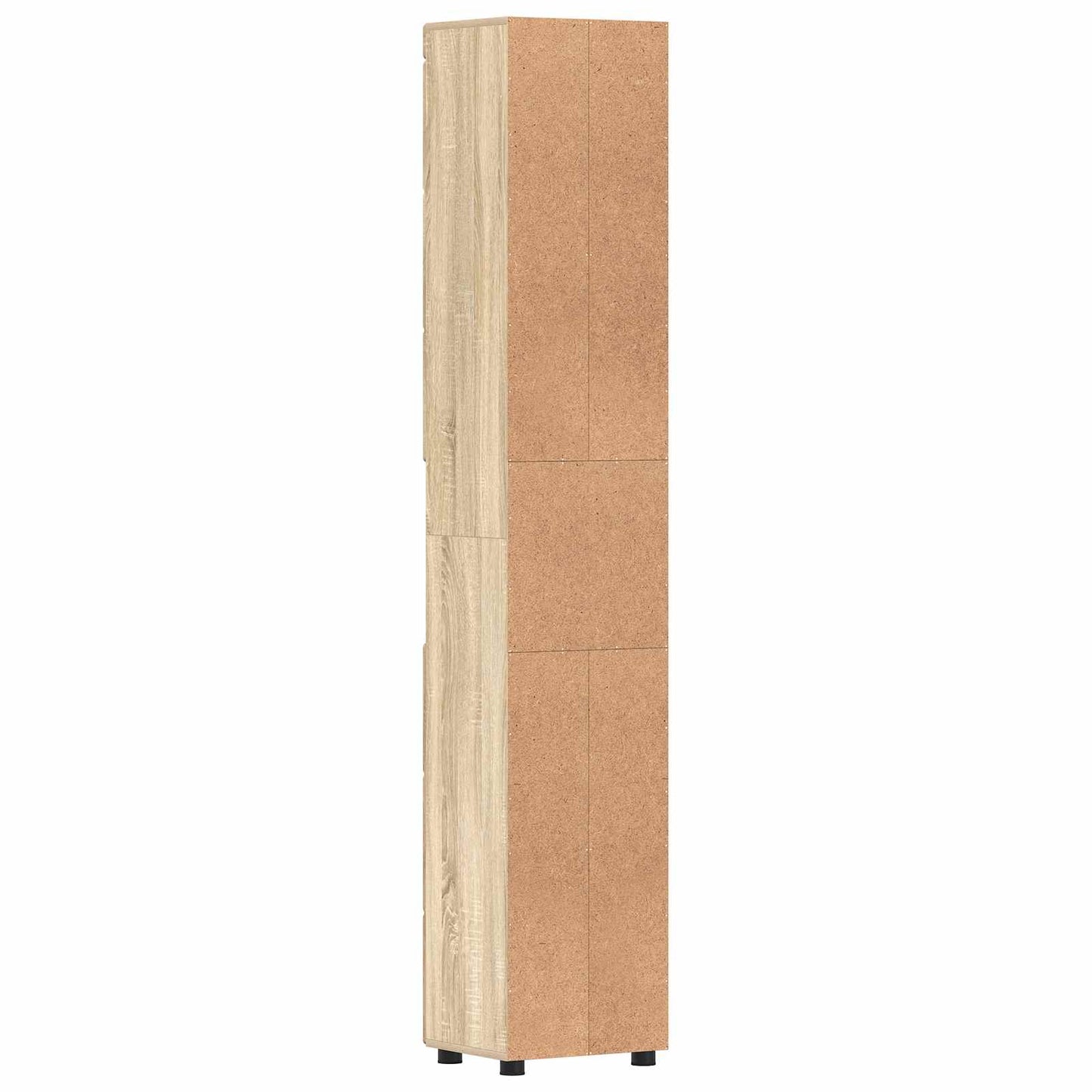 Baderomsskapsett TULUM Sonoma eik 37 x 31,5 x 203 cm