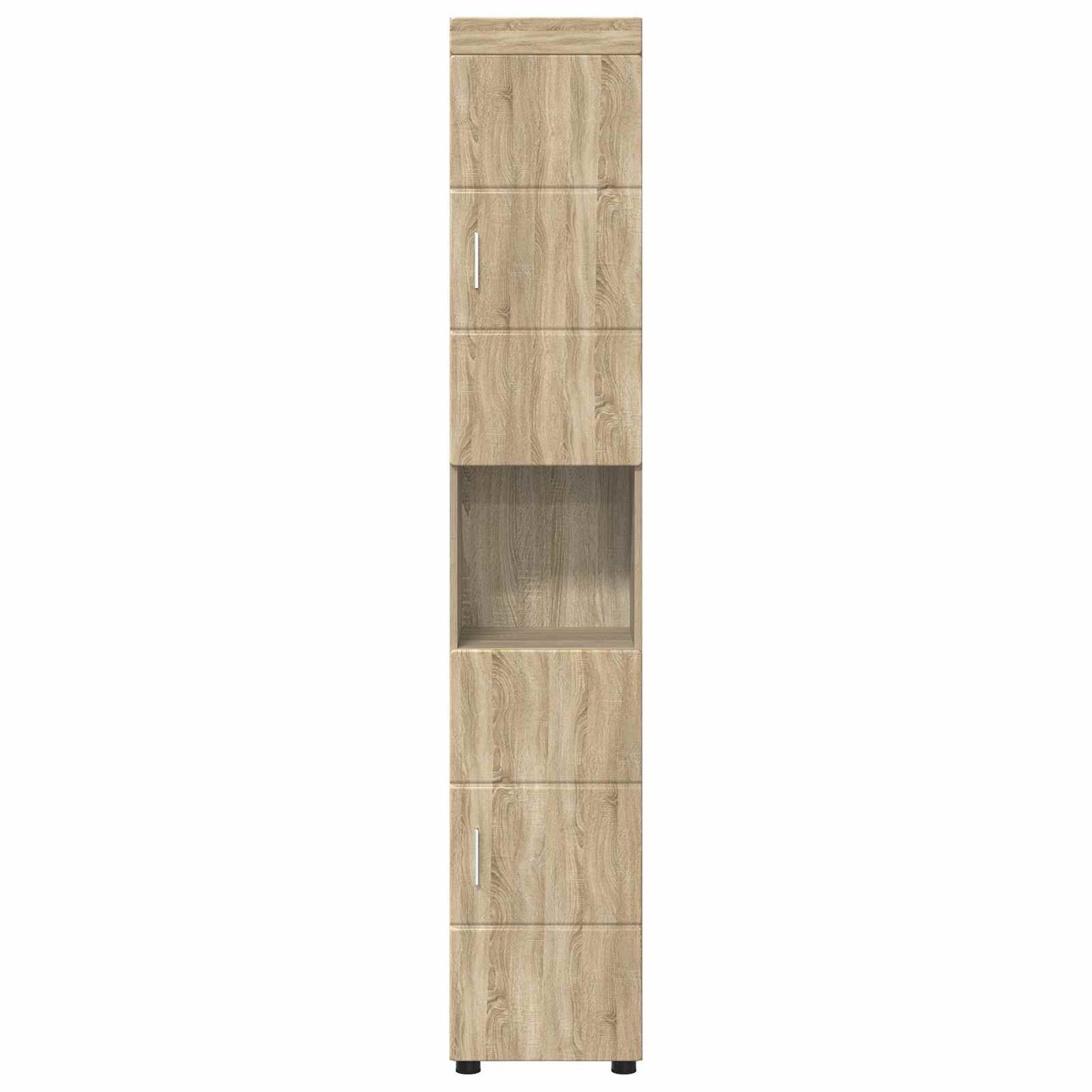 Baderomsskapsett TULUM Sonoma eik 37 x 31,5 x 203 cm