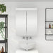 Baderomsspeilskap TULUM Hvit 60 x 16,5 x 78 cm Konstruert tre