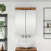 Baderomsspeilskap med hylle TULUM Gammelt tre 60 x 16,5 x 78 cm