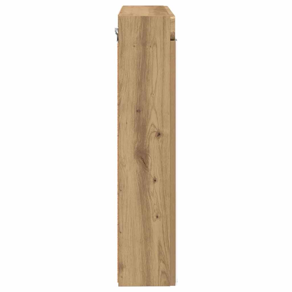 Baderomsspeilskap med hylle TULUM Artisan Eik 60 x 16,5 x 78 cm