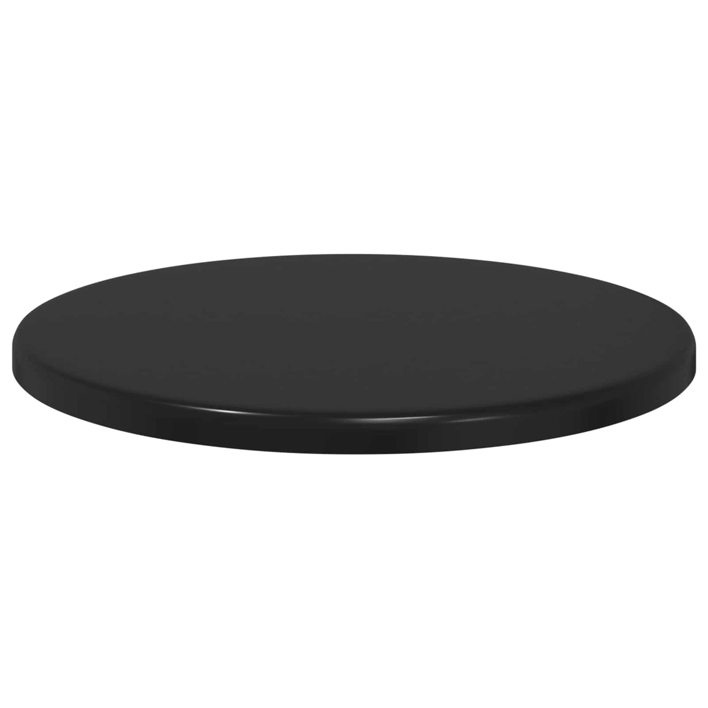 Bordplate Ø 30 x 1,5 cm Rund Konstruert tre Svart