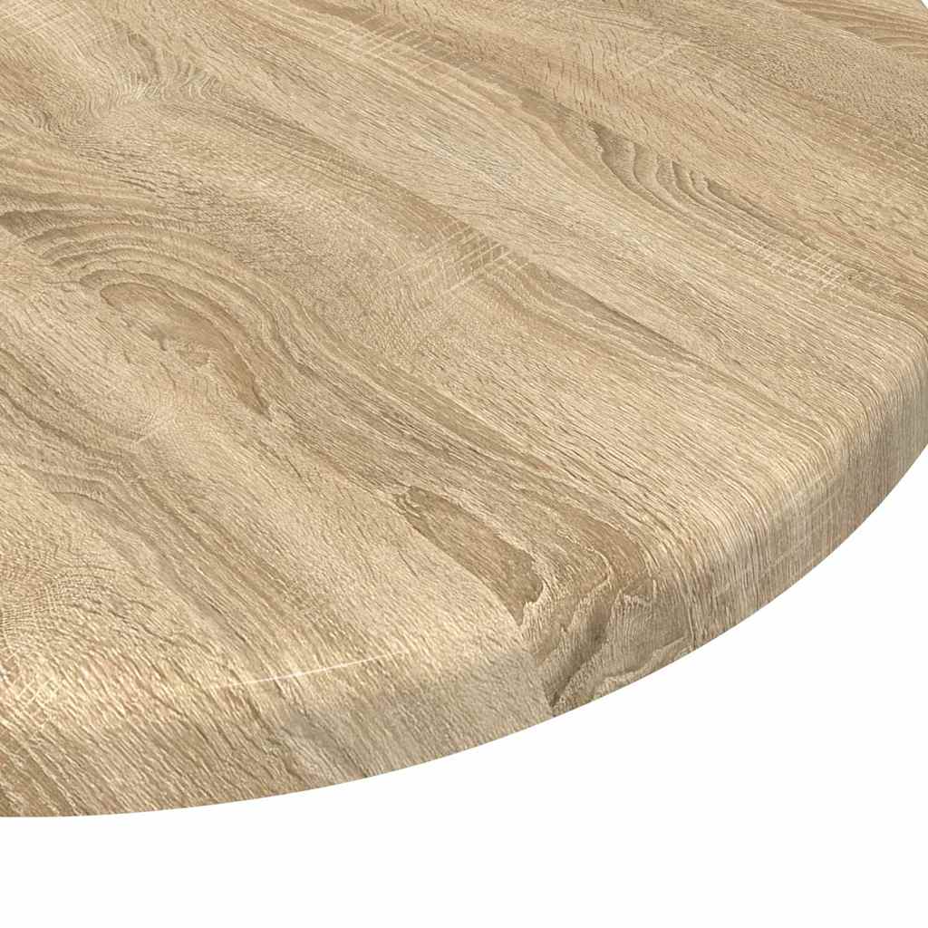 Bordplate Sonoma eik Ø 30 x 1,5 cm Konstruert tre