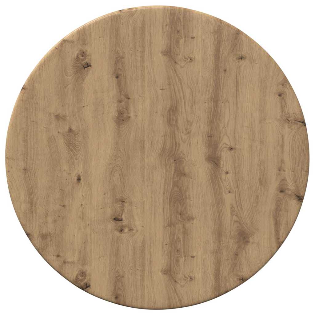 Bordplate Ø 30 x 1,5 cm Rund Konstruert tre artisan eik