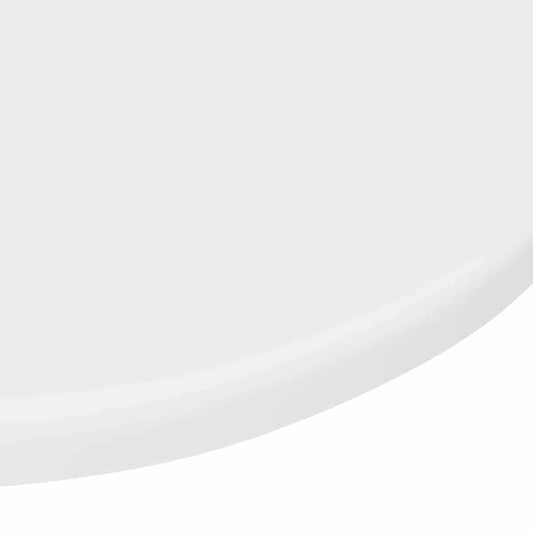 Bordplate Hvit Ø 40 x 1,5 cm Konstruert tre