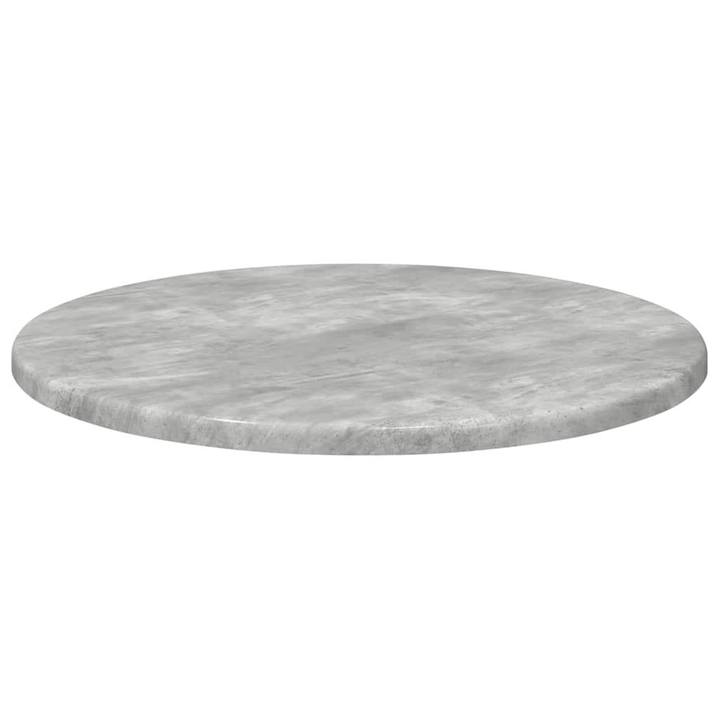 Bordplate Betonggrå Ø 40 x 1,5 cm Konstruert tre